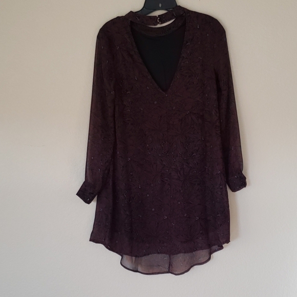 ASTR long sleeve shoft dress size small - Picture 7 of 8